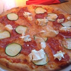 Boscaiola Pizzeria - Salame e zuchini (32 pln)