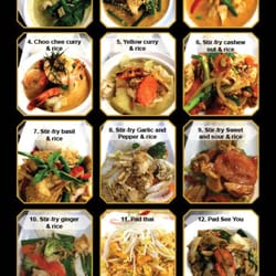 Rose Niyom Thai - Lunch Special Menu