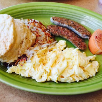 Geraldine's Counter - Counter special with biscuit and chicken sausage - American Near Me - Seattle, Washington Geraldine's Counter - Counter special with biscuit and chicken sausage - American Near Me - Seattle, Washington