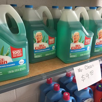 Matthew's Closeout Superstore - a shelf full of cleaning products - Toy Stores Near Me - Woodlawn, Virginia