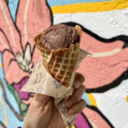 Chocolate Earl Gray Ice Cream