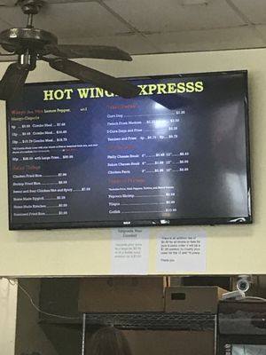 Menu photo 2 Hot Wings Express Phenix City, AL Menu photo 2 Hot Wings Express Phenix City, AL