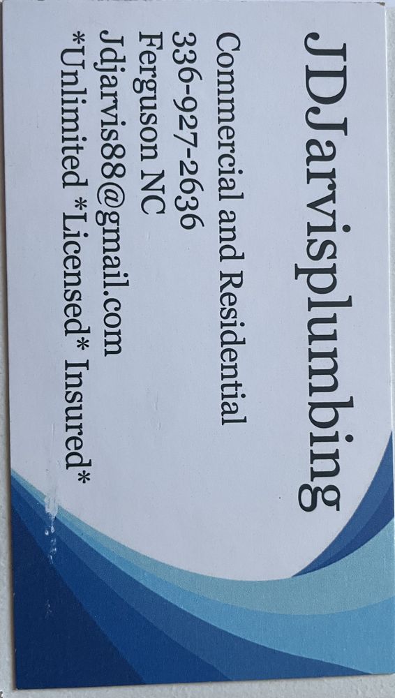 Slide of JD Jarvis Plumbing