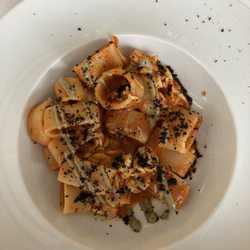 Alla Vecchia Finanza - Pasta mit Tintenfisch