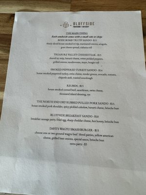 Menu photo 3 Bluffside Provisions & Butchery Boise, ID Menu photo 3 Bluffside Provisions & Butchery Boise, ID