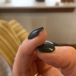 Chicago Nail Room - Chunk of finger Injured from either the drill or clipping.