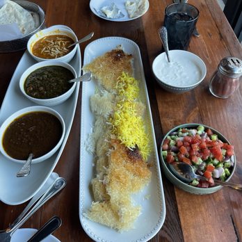 Irvine Grill - Tahdig- yum!!! The Fesenjan was my favorite. - Mediterranean Near Me - Irvine, California
