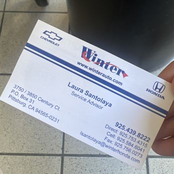 Winter Honda - Auto Repair Near Me - Pittsburg, California Winter Honda - Auto Repair Near Me - Pittsburg, California