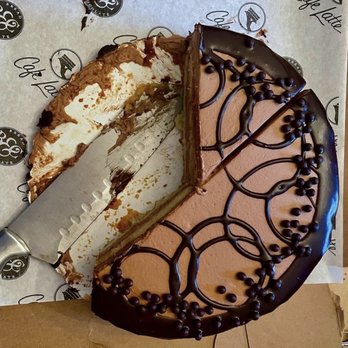 Cafe Latte - Dark chocolate tres leches cake - Comfort Food Near Me - Saint Paul, Minnesota