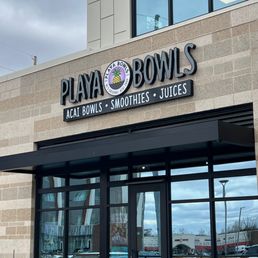 Exterior outside entrance of Playa Bowls - Fishers, Indiana Exterior outside entrance of Playa Bowls - Fishers, Indiana