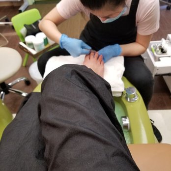 Green Clover Nails & Spa - Green tea pedicure - Nail Salons Near Me - Tuxedo Park, New York