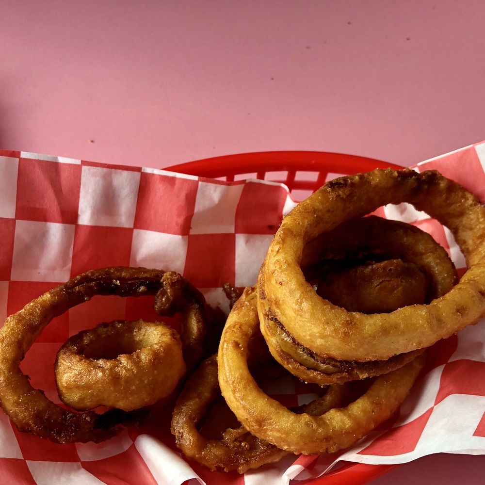 Hatch Station - Freaking delicious onion rings. Get them! You know you want them. You deserve them. - Barbeque Near Me - Hatch, Utah Hatch Station - Freaking delicious onion rings. Get them! You know you want them. You deserve them. - Barbeque Near Me - Hatch, Utah