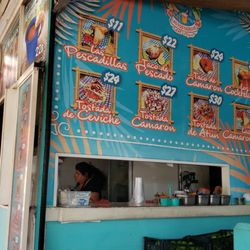 Las Tostadillas - Great fresh fish or shrimp tacos also ceviche