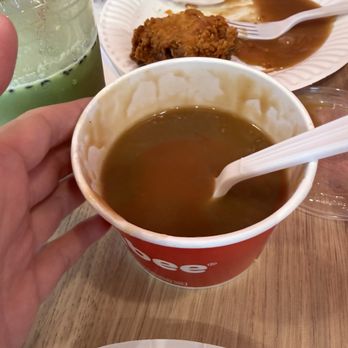 Jollibee - Gravy that comes with the 6pc fried chicken - Fast Food Near Me - Roseville, California Jollibee - Gravy that comes with the 6pc fried chicken - Fast Food Near Me - Roseville, California