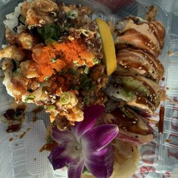 Popcorn lobster and Jessica rolls Popcorn lobster and Jessica rolls