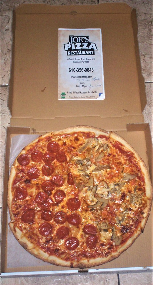 JOE’S PIZZA Updated April 2024 23 Photos & 40 Reviews 38 S Sproul