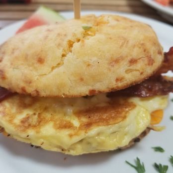 The Dancing Goat - breakfast sandwich - Bakeries Near Me - North East Margaree, Nova Scotia