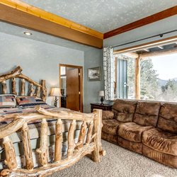 One of a kind Artsy Aspen bed. Come try it out, It's good luck.
