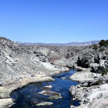 Hot Creek Geologic Site - Lakes Near Me - Mammoth Lakes, California