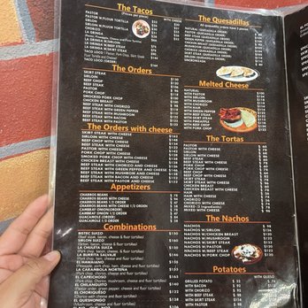 El Fogón - Menu - Tacos Near Me - Playa del Carmen, ROO El Fogón - Menu - Tacos Near Me - Playa del Carmen, ROO