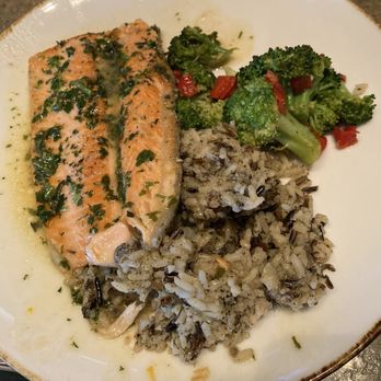 Madison Crossing Lounge - Idaho Rainbow Trout was delicious - American Near Me - West Yellowstone, Montana Madison Crossing Lounge - Idaho Rainbow Trout was delicious - American Near Me - West Yellowstone, Montana
