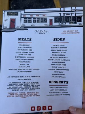 Menu photo 2 Pinkerton’s Barbecue Houston, TX