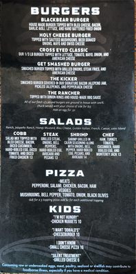 Menu photo 1 The Cross Eyed Bear Marion, IL