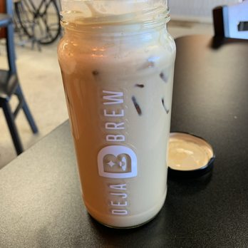 Deja Brew - PB S'mores coffee in reusable cup - Coffee & Tea Near Me - Parker, Colorado