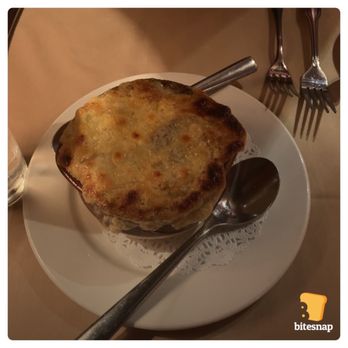 Bistro Cacao - French onion soup - French Near Me - Washington, DC, District of Columbia