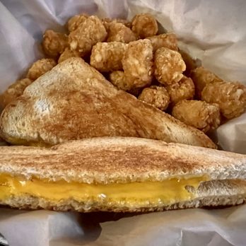 Waterloo Ice House Burnet Road - Grilled Cheese, Tater Tots. - American Near Me - Austin, Texas Waterloo Ice House Burnet Road - Grilled Cheese, Tater Tots. - American Near Me - Austin, Texas