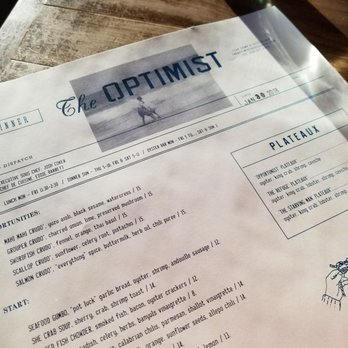 The Optimist - Menu - Seafood Near Me - Atlanta, Georgia The Optimist - Menu - Seafood Near Me - Atlanta, Georgia