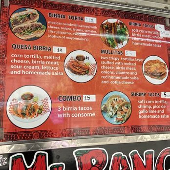 Mi Ranchito - Birria menu - Food Trucks Near Me Mi Ranchito - Birria menu - Food Trucks Near Me