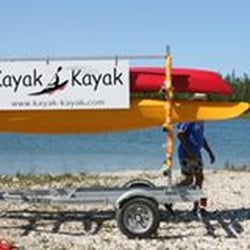 Kayak-Kayak - On the beach