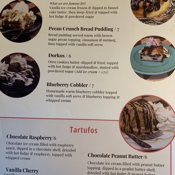 Riverside Creamery - Menu - Ice Cream & Frozen Yogurt Near Me - Port Jervis, New York Riverside Creamery - Menu - Ice Cream & Frozen Yogurt Near Me - Port Jervis, New York