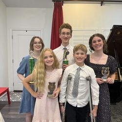 Barton Music School - Piano Olympics - Gina motivates my kids to play the piano for 72 to 140 hours each summer and they do it!