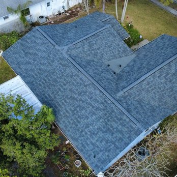 Steadfast Roofing - My beautiful new roof in Tarpon Springs - Owens Corning Duration in Estate Gray - Roofing Near Me - Ruskin, Florida