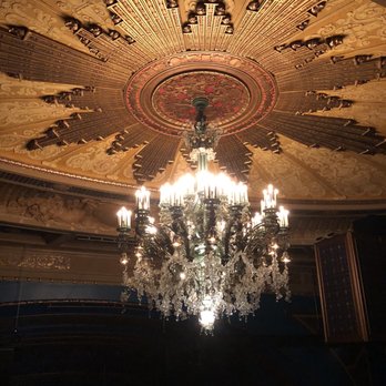 Curran - Cool Chandelier - not sure how they change the bulbs! - Performing Arts Near Me - San Francisco, California Curran - Cool Chandelier - not sure how they change the bulbs! - Performing Arts Near Me - San Francisco, California