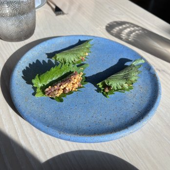 Meridian - beef tartare - New American Near Me - Dallas, Texas