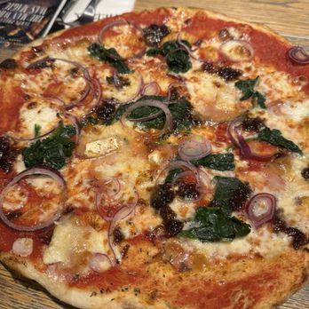 Pizza Express - Pizza with cheese and basil. - Pizza Near Me - Edinburgh, EDH Pizza Express - Pizza with cheese and basil. - Pizza Near Me - Edinburgh, EDH