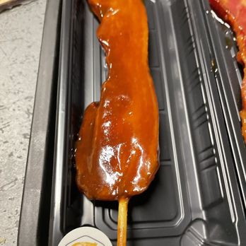 JD's House of Bacon - Honey Mustard BBQ Skewered Bacon - Food Trucks Near Me - Baltimore, Maryland
