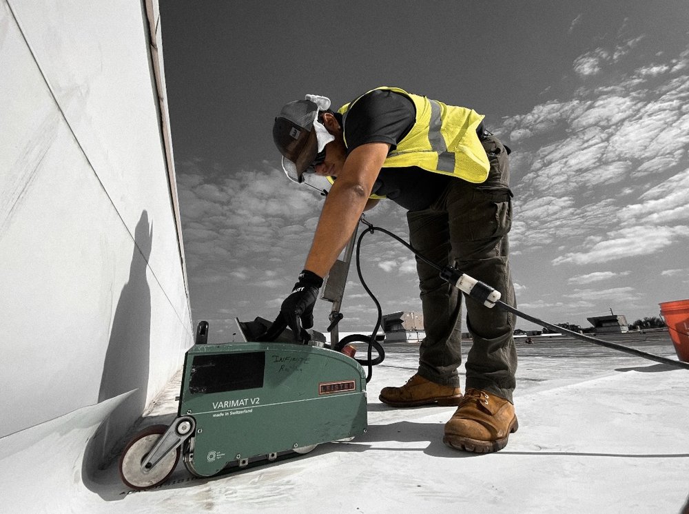 Slide of Infinite Roofing Services