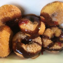 a bowl of donuts a bowl of donuts