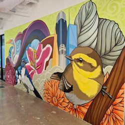 California Mural Art - Interior office mural San Francisco, CA