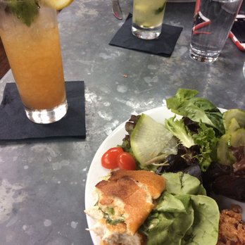 The Ice Plant - Awesome sandwich. There was so much chicken that I took a piece out and saved for leftovers. - Cocktail Bars Near Me - St. Augustine, Florida