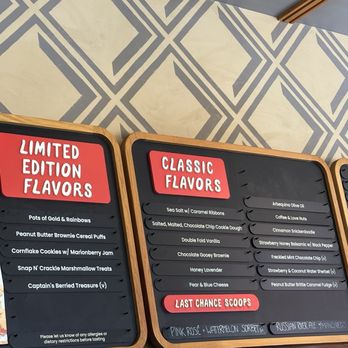 Salt & Straw - 3/7/25 menu - Ice Cream & Frozen Yogurt Near Me - Anaheim, California