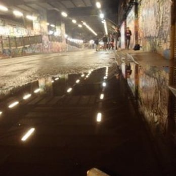 Leake Street Tunnel - Premier of Banksy's film 'Exit Through The Gift Shop' in Leake Street Tunnel - Local Flavor Near Me