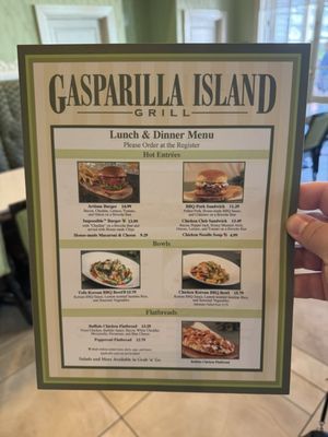 Menu photo 1 Gasparilla Island Grill Lake Buena Vista, FL Menu photo 1 Gasparilla Island Grill Lake Buena Vista, FL