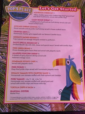 Menu photo 4 Pops Place Texarkana, AR Menu photo 4 Pops Place Texarkana, AR