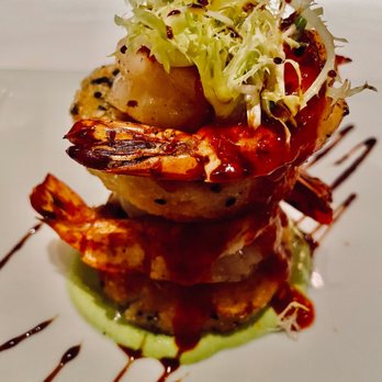 Geronimo - Fiery Sweet Chile & Honey-Grilled Mexican White Prawns - French Near Me - Santa Fe, New Mexico