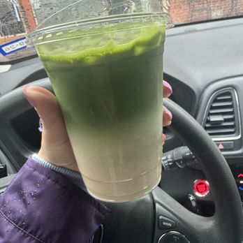 Kyotobrew - Brown Sugar Vanilla Bean Matcha Latte with oat milk - Bakeries Near Me - Lancaster, Texas Kyotobrew - Brown Sugar Vanilla Bean Matcha Latte with oat milk - Bakeries Near Me - Lancaster, Texas